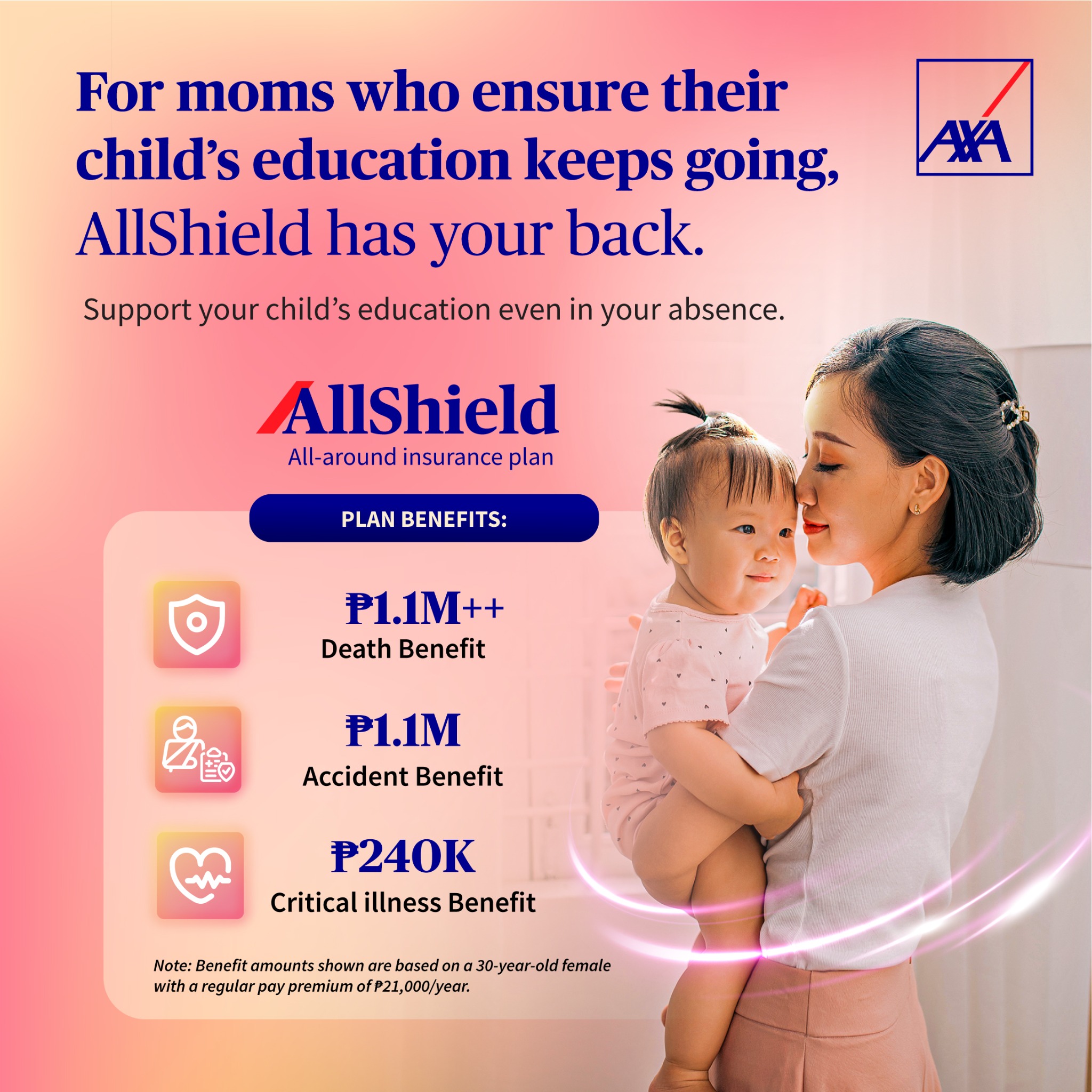 AXA Philippines Facebook ad