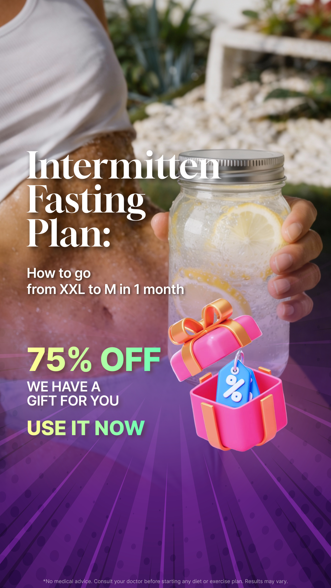 Simple Fasting App Facebook ad