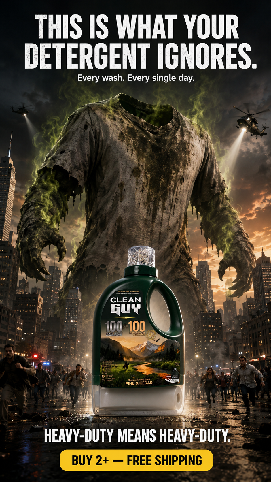 Clean Guy Facebook ad