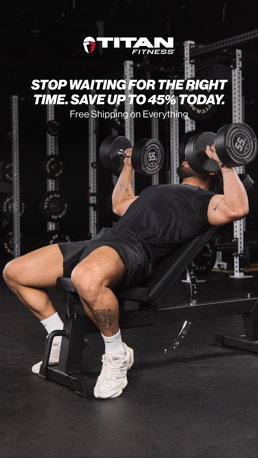 Titan Fitness Facebook ad
