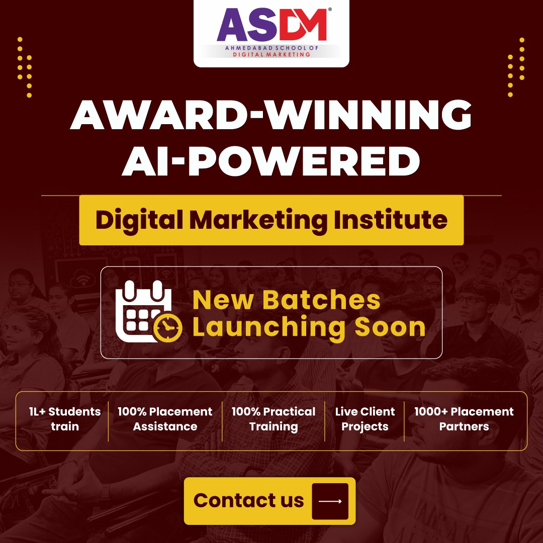 Ahmedabad School of Digital Marketing Facebook ad