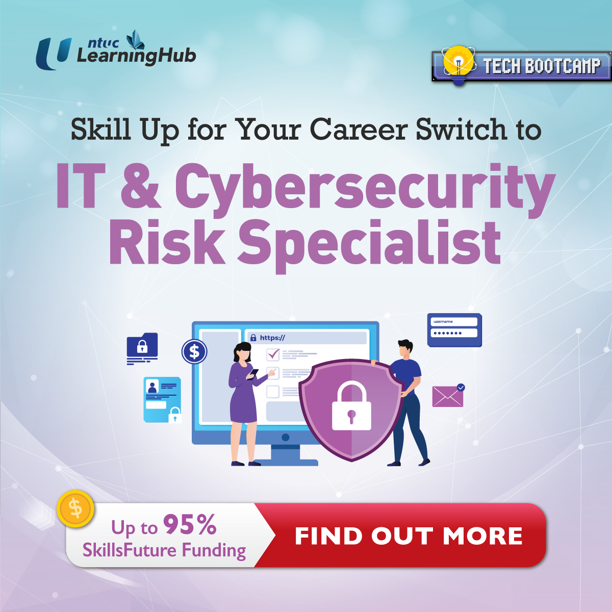 NTUC LearningHub Facebook ad