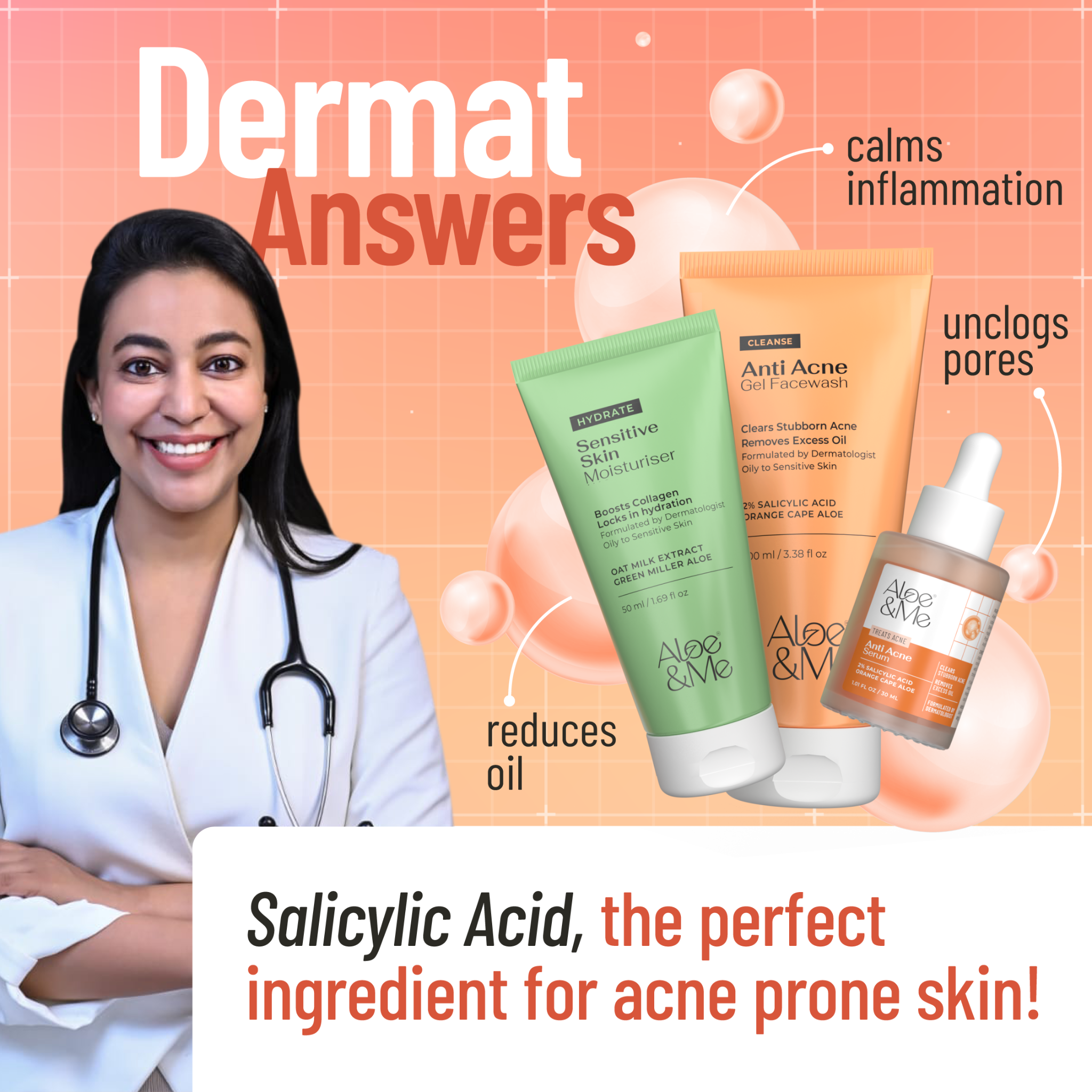 Aloe&Me Facebook ad