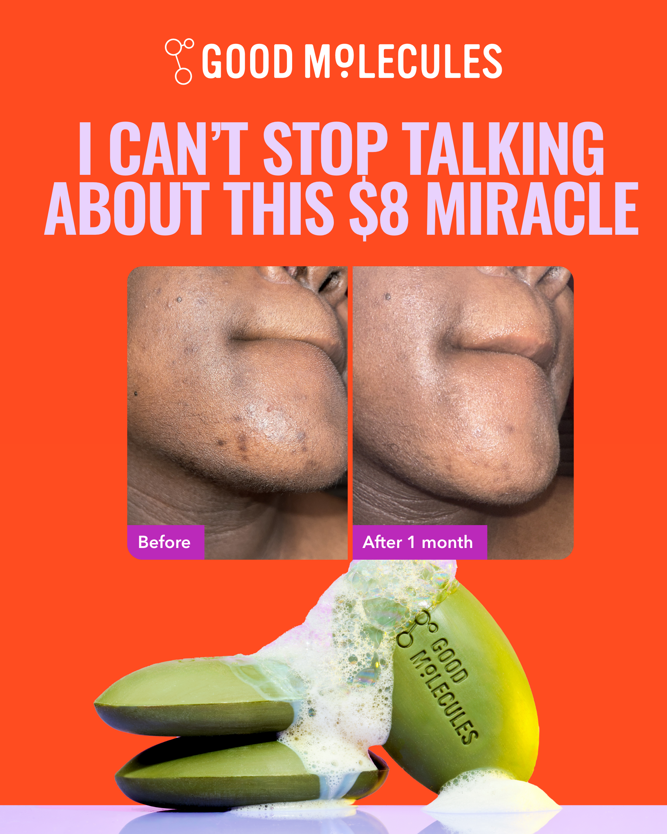 Good Molecules Facebook ad