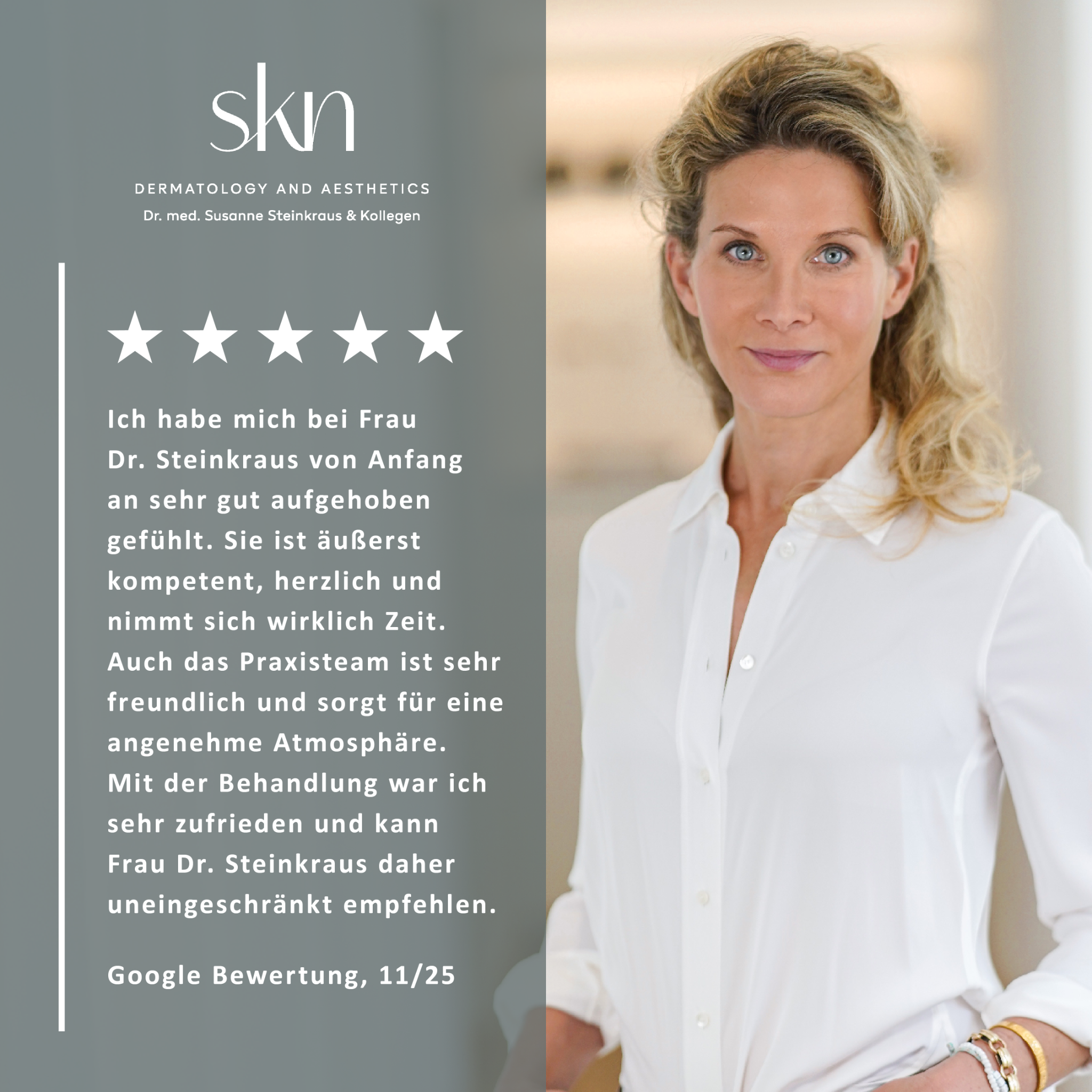 Dr. med. Susanne Steinkraus Facebook ad
