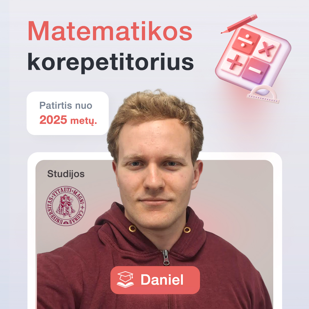 Pasimokome.lt korepetitoriai Facebook ad