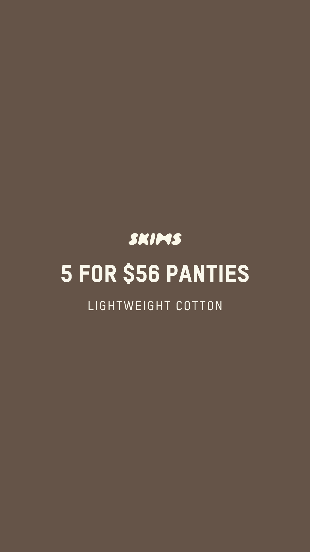 SKIMS Facebook ad