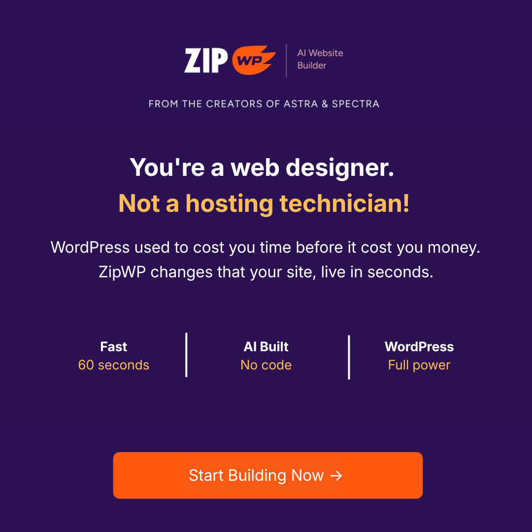 Zip WP Facebook ad