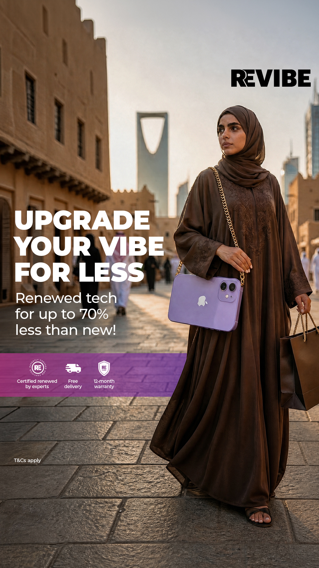 Revibe KSA Facebook ad