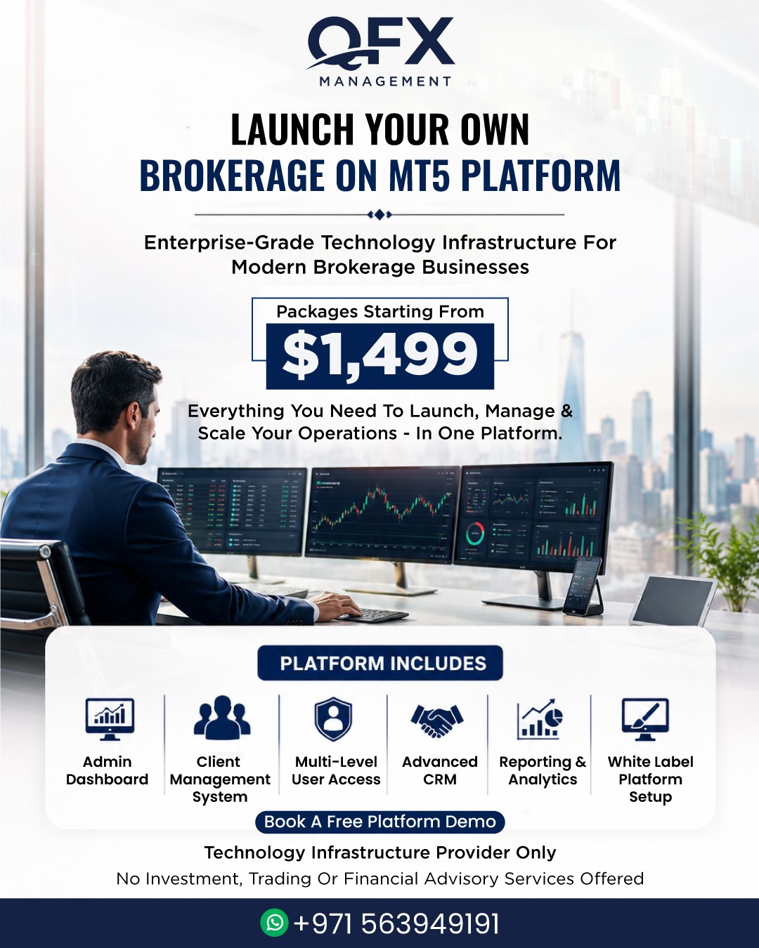 QFX Management Facebook ad