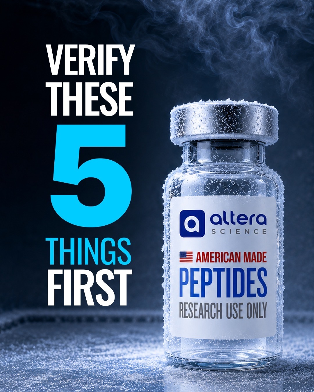 Altera Science Facebook ad: The Five-Point Supplier Standard