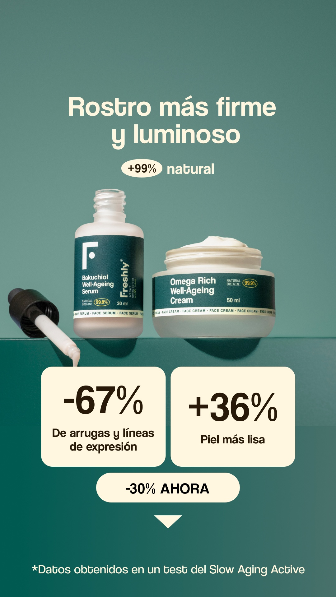 Freshly Cosmetics Facebook ad