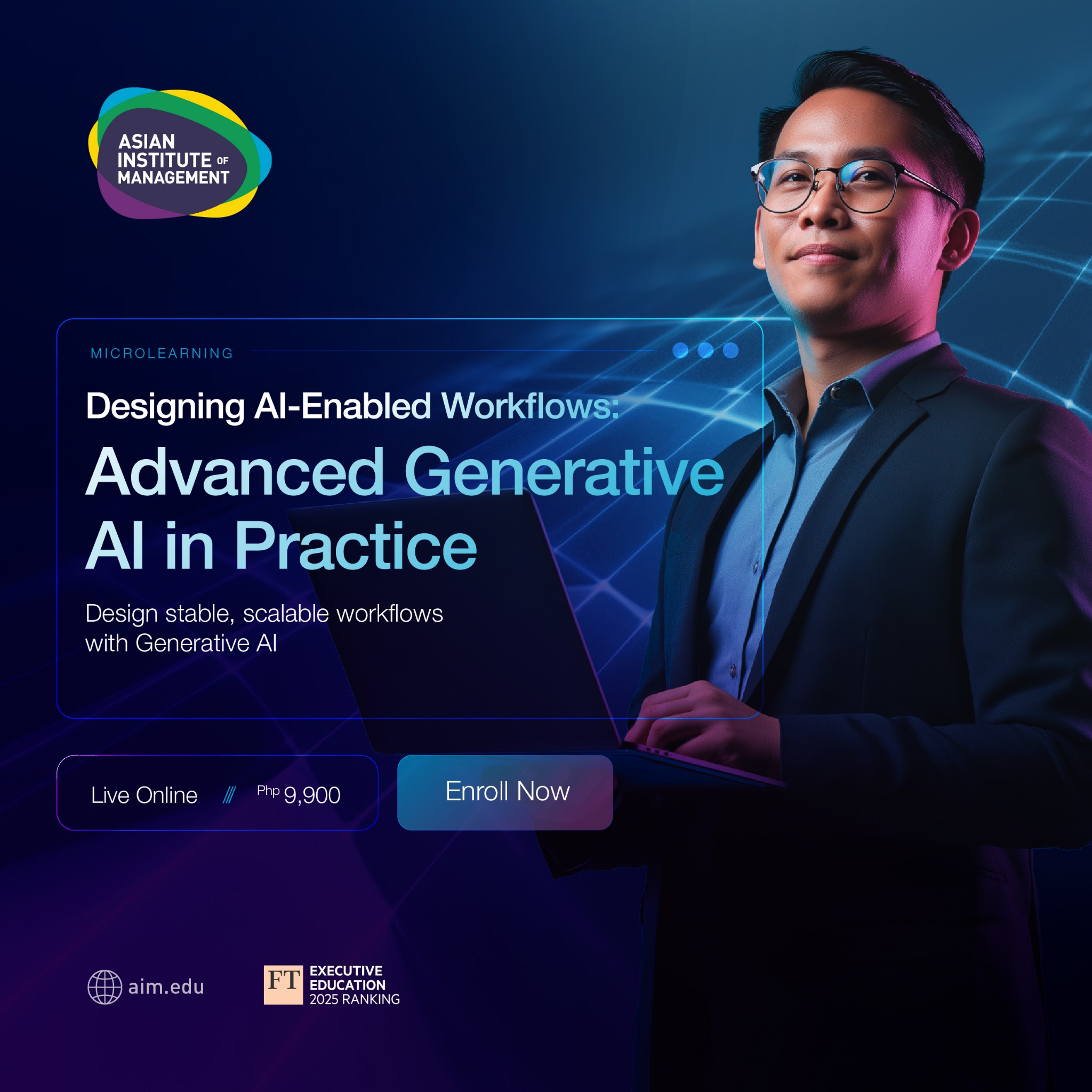 Asian Institute of Management Facebook ad
