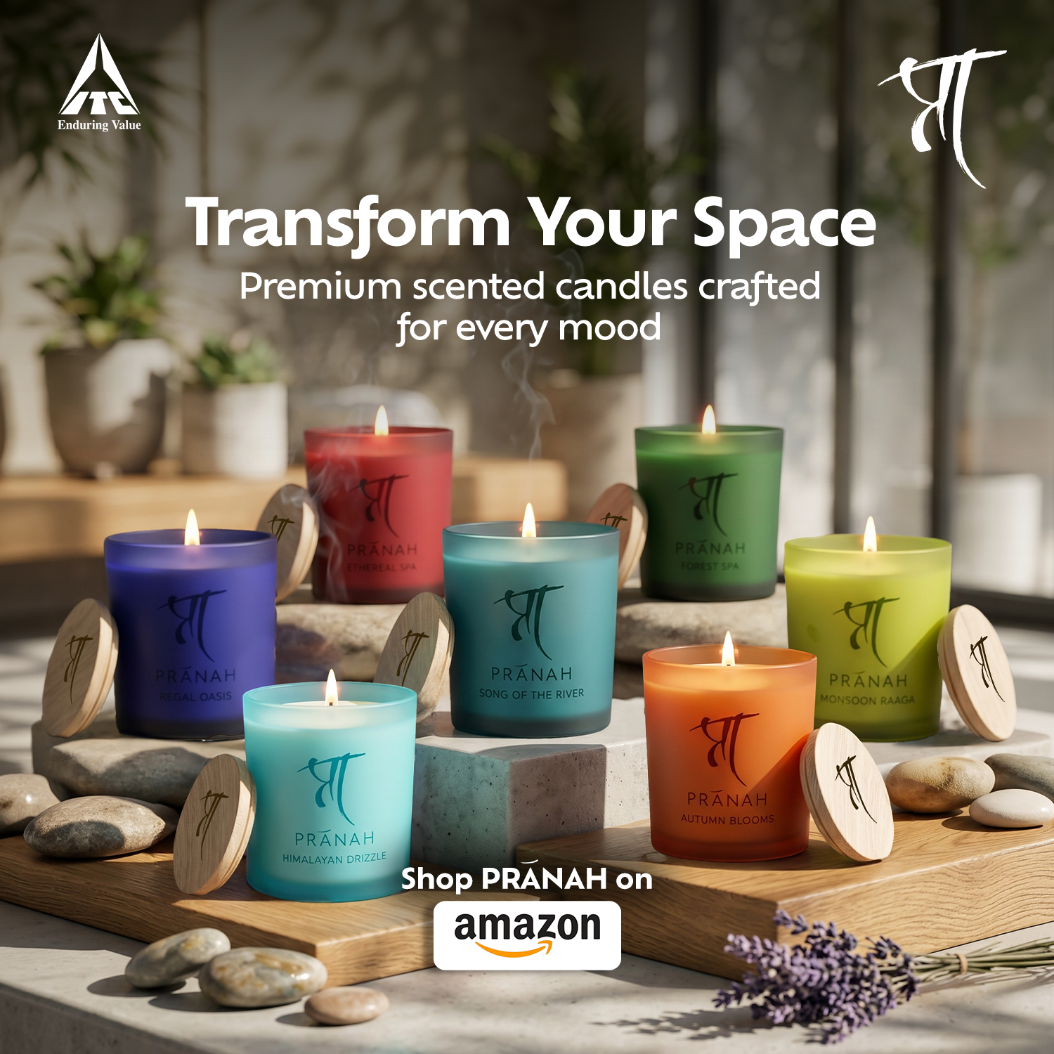 Pranah Facebook ad: Bring Home Everyday Luxury with Pranah Candles