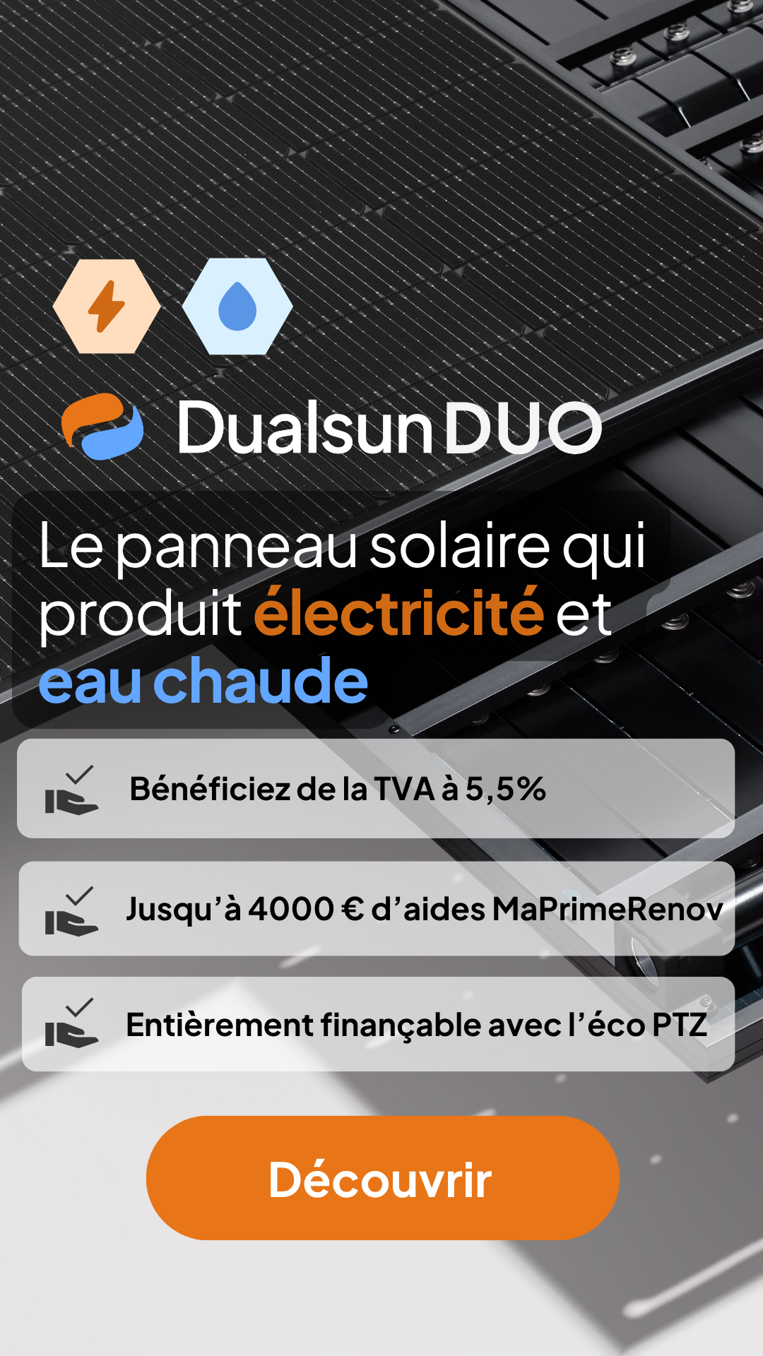 Dualsun Facebook ad