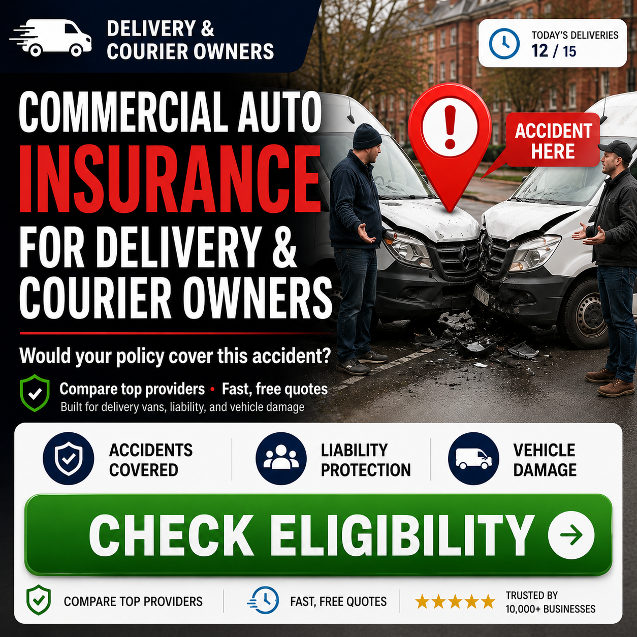 Possibly.com: Business Insurance Solutions Facebook ad