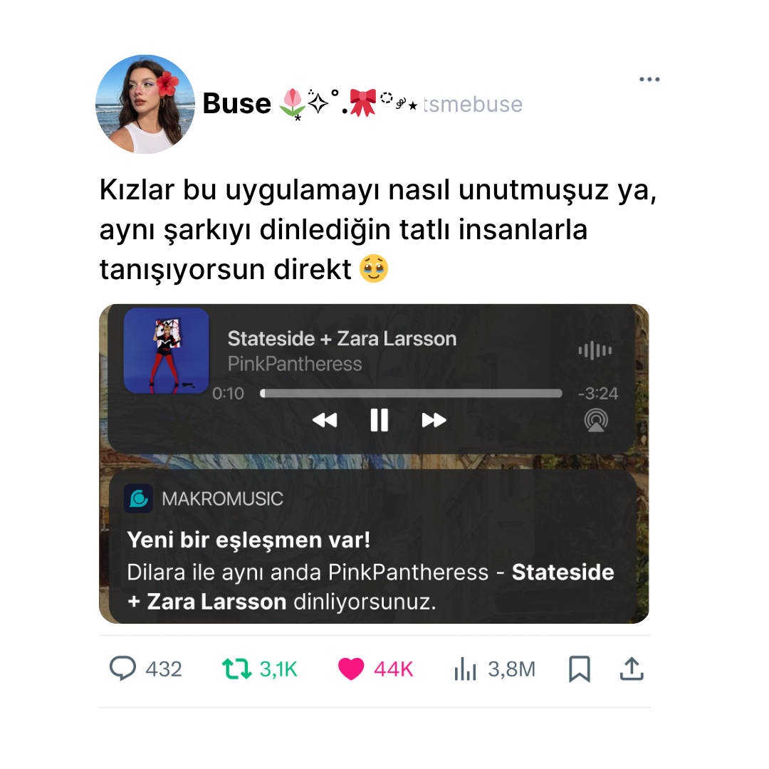 makromusic for Spotify Facebook ad