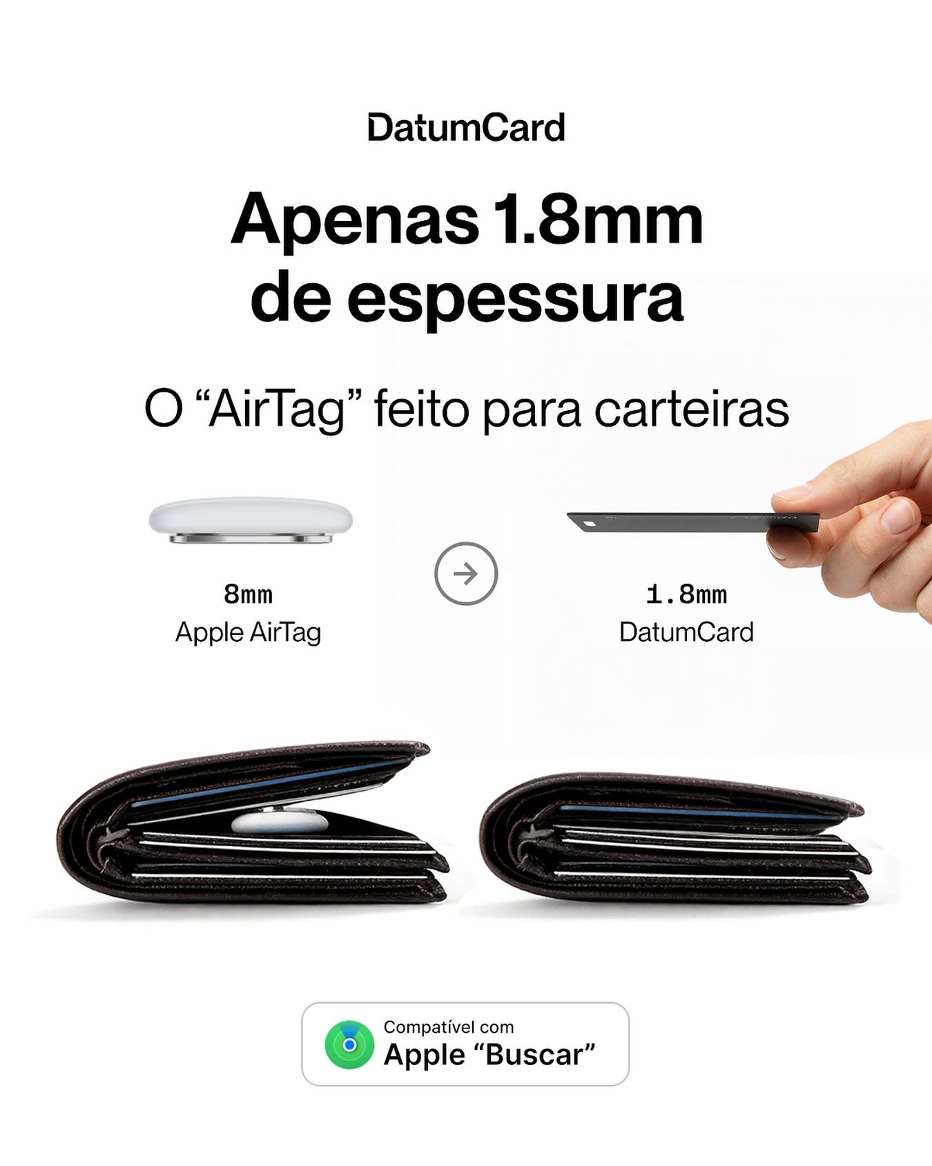 Datum Card Facebook ad: Leve o essencial sempre com você!