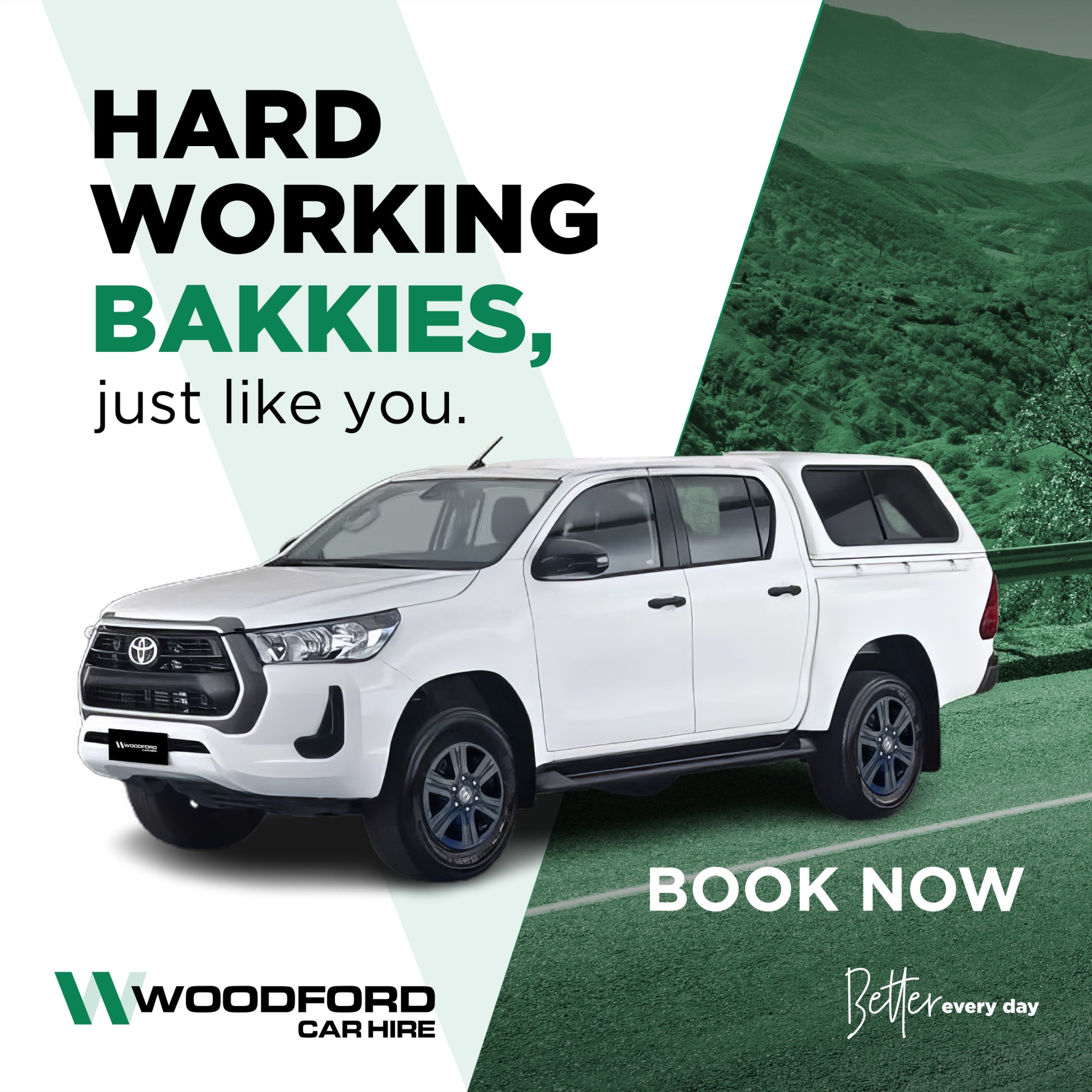Woodford Car Hire Facebook ad