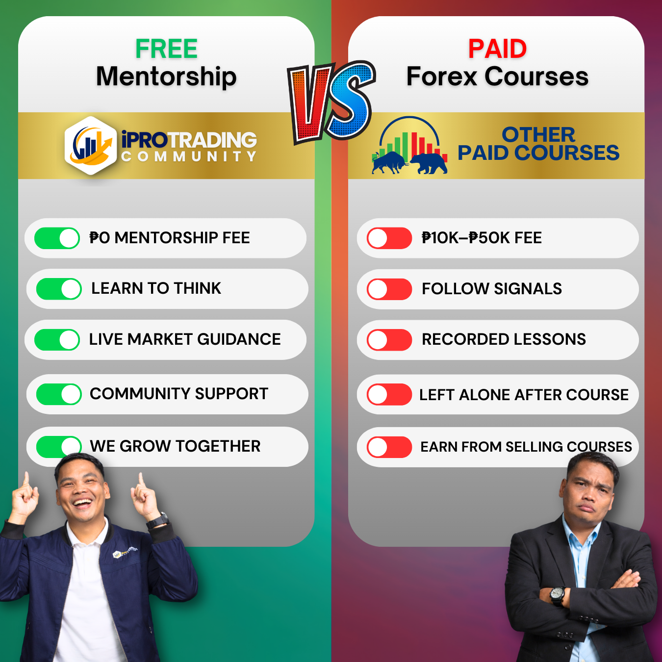 IPRO Trading Community Facebook ad