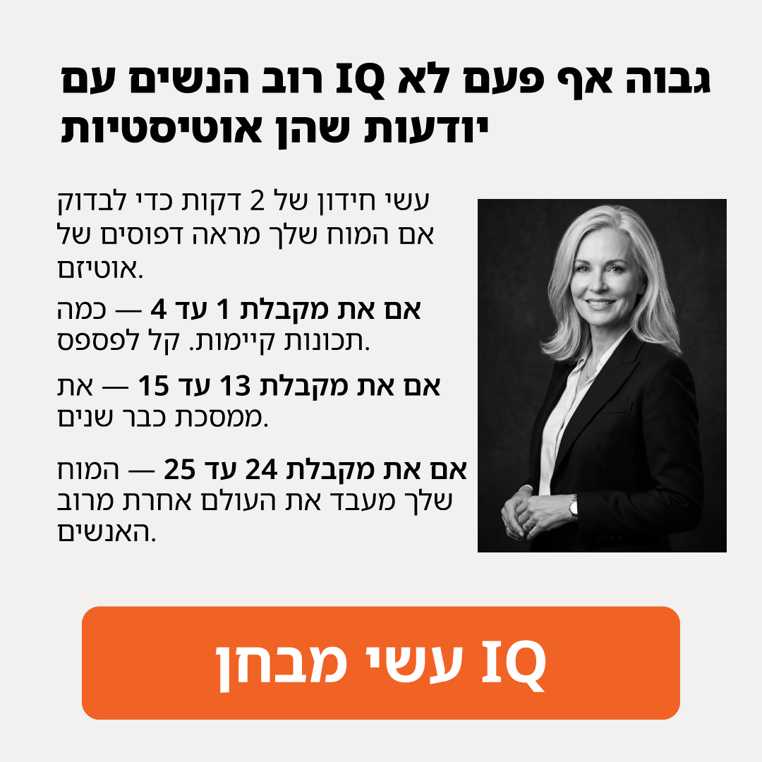 My IQ Facebook ad