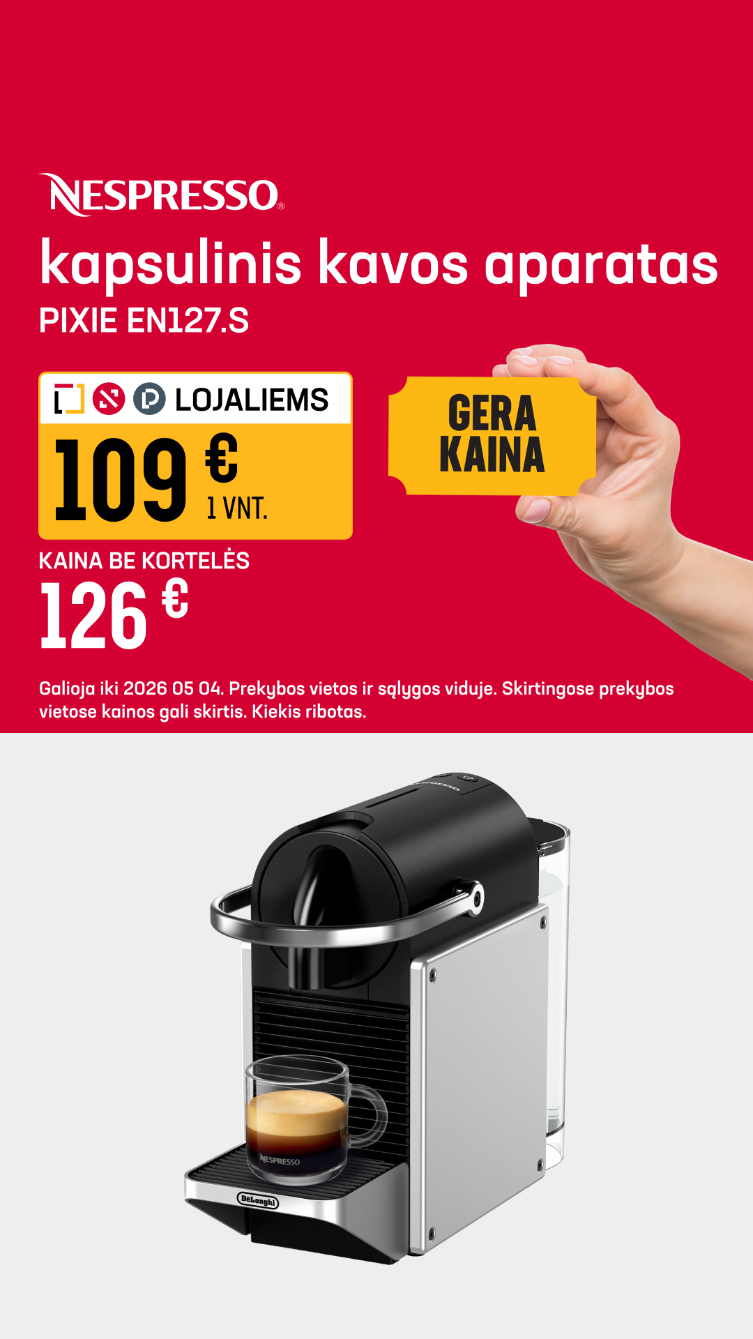 Senukai Facebook ad