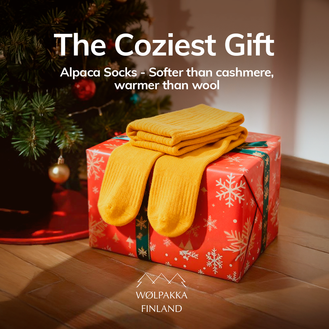 Wølpakka Finland Facebook ad from Dec 9, 2025