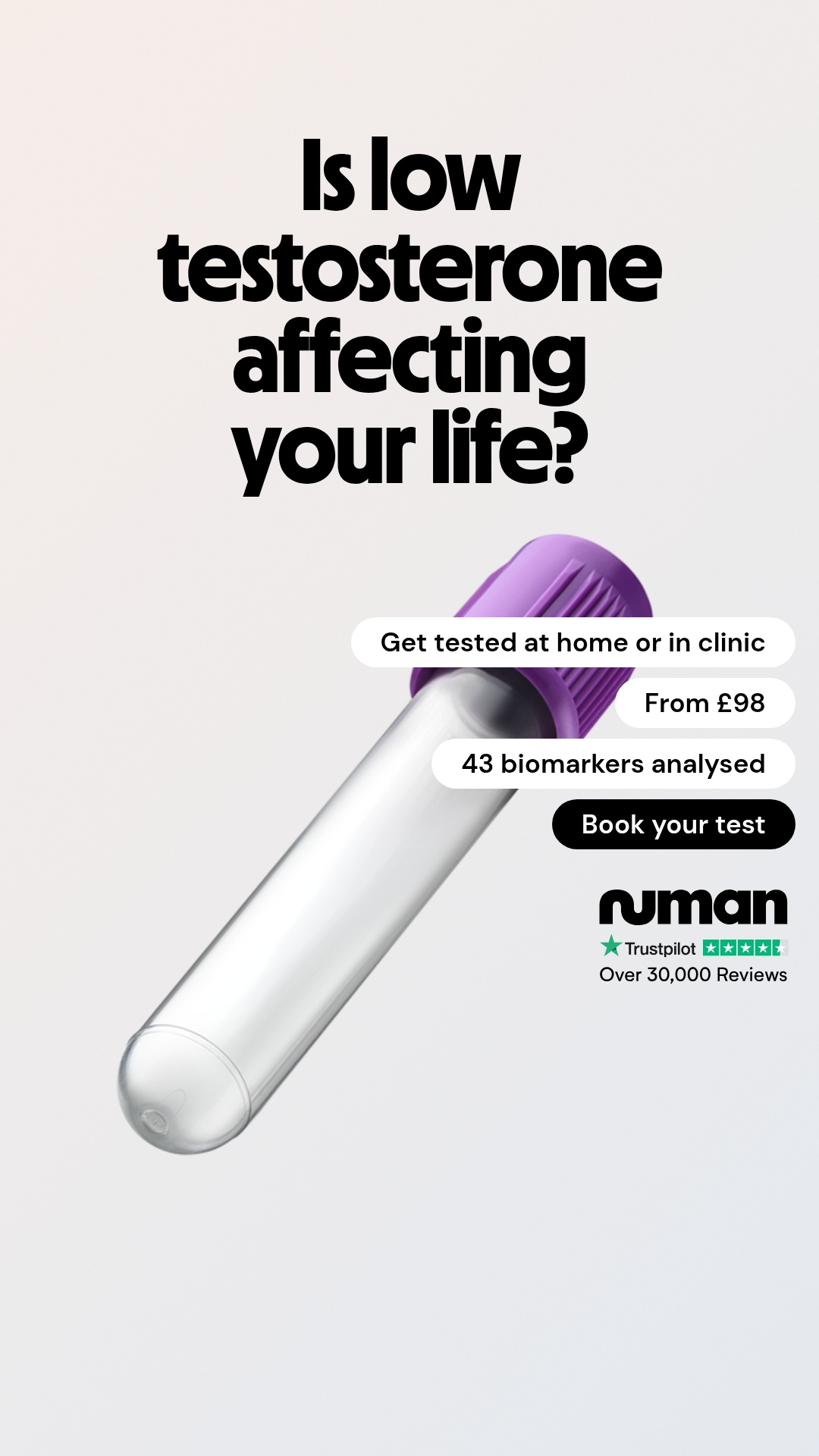 Numan - Digital healthcare Facebook ad