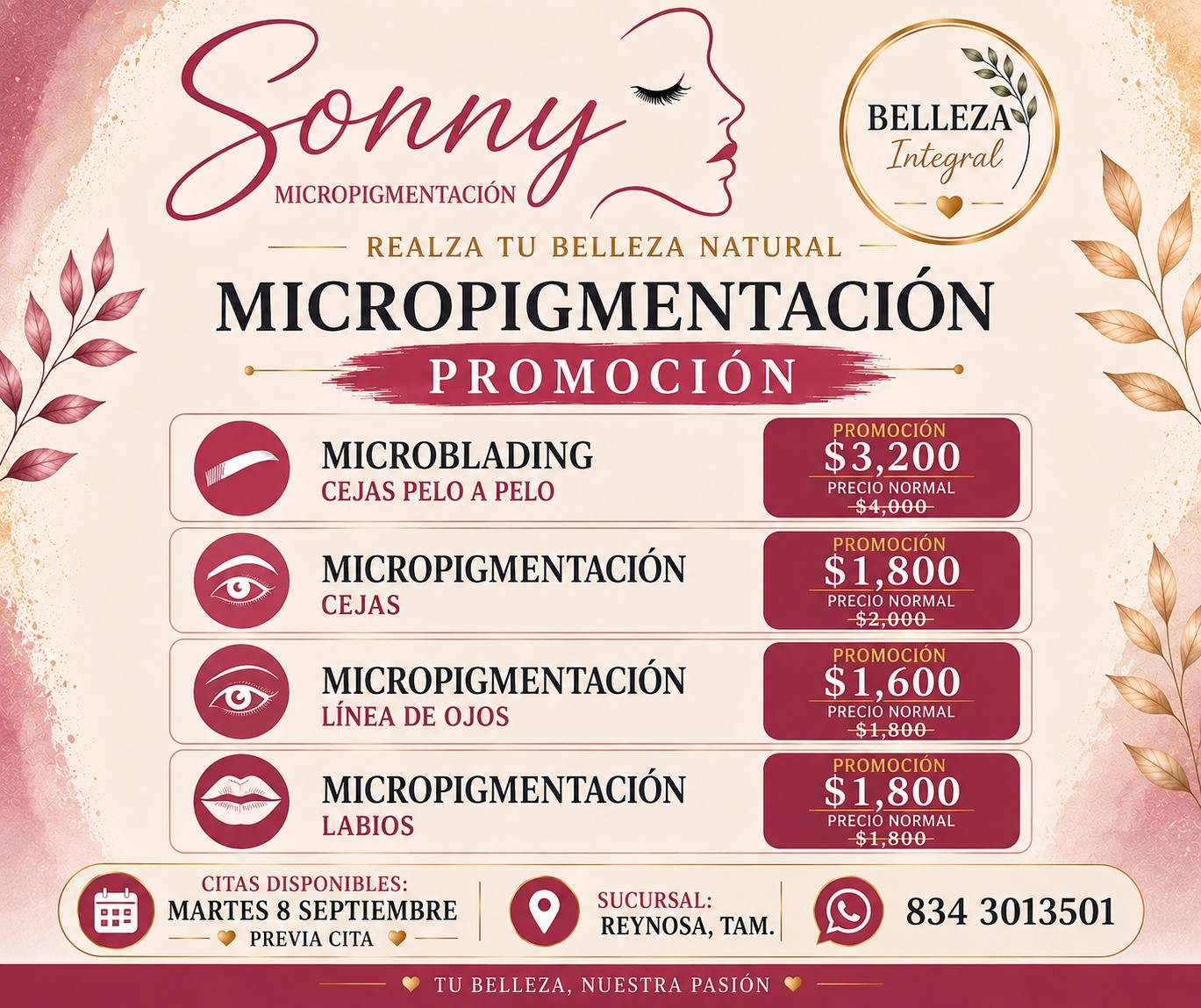 DELINEADOS PERMANENTES con efecto LÁSER "SONNY" Facebook ad