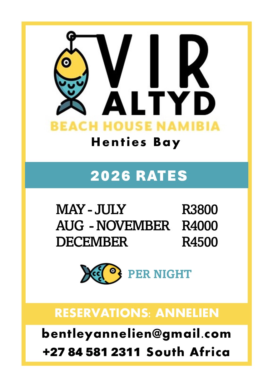 Vir Altyd Hentiesbaai Namibie Facebook ad