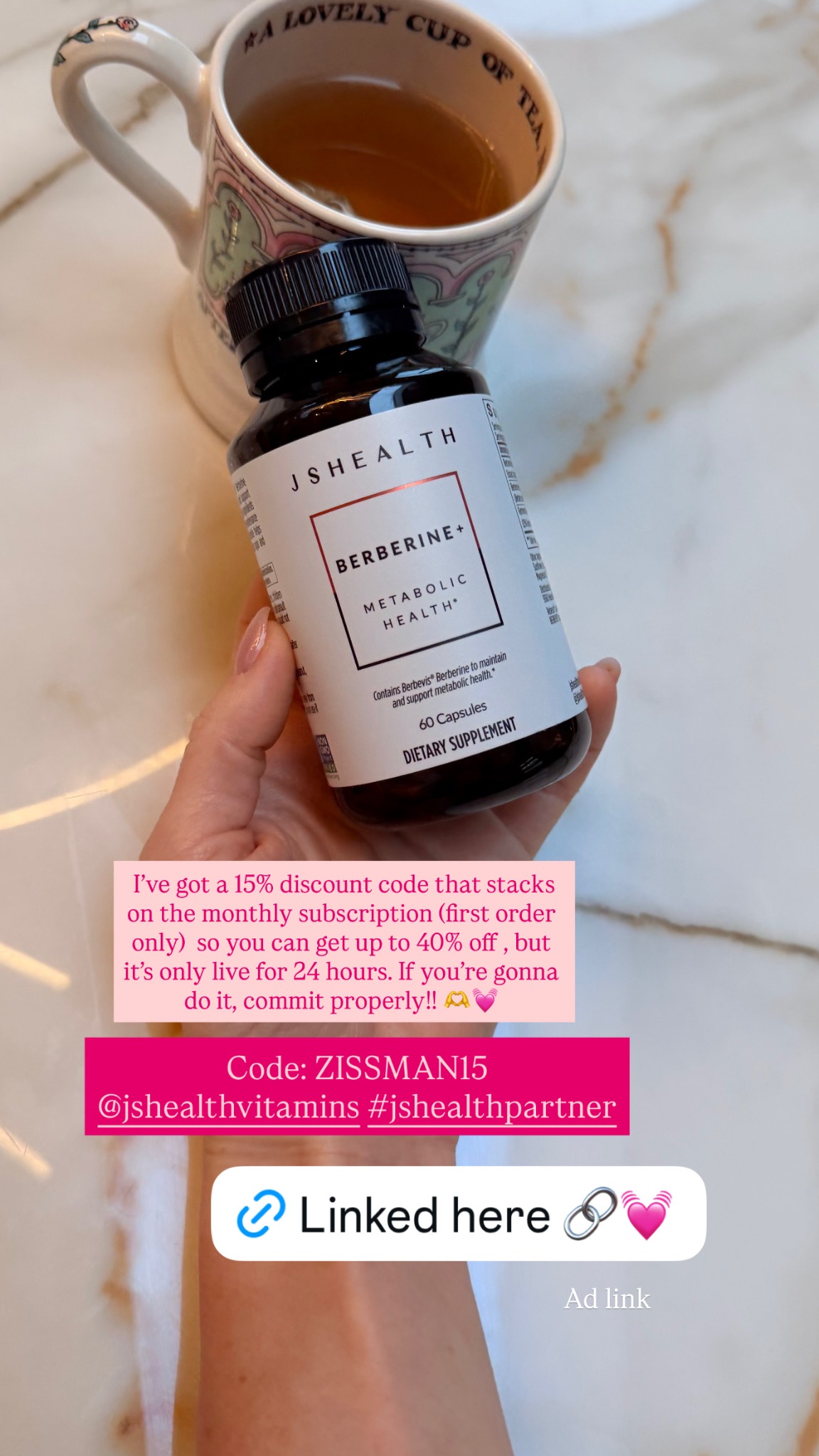 JSHealth Vitamins Facebook ad