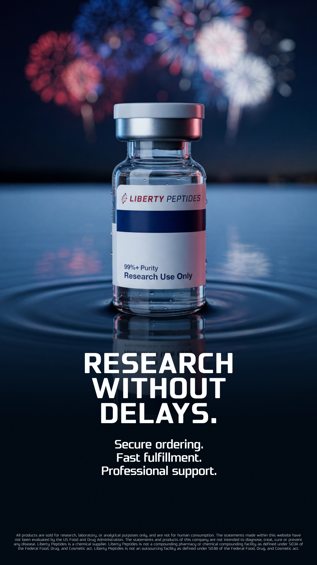 Liberty Peptides Facebook ad