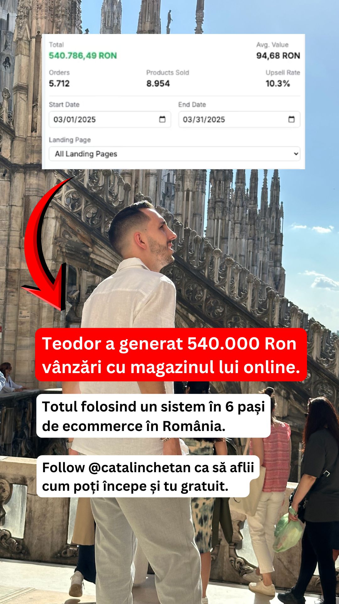 Catalin Chetan Facebook ad: Dacă te gândești de ceva vreme să vinzi…