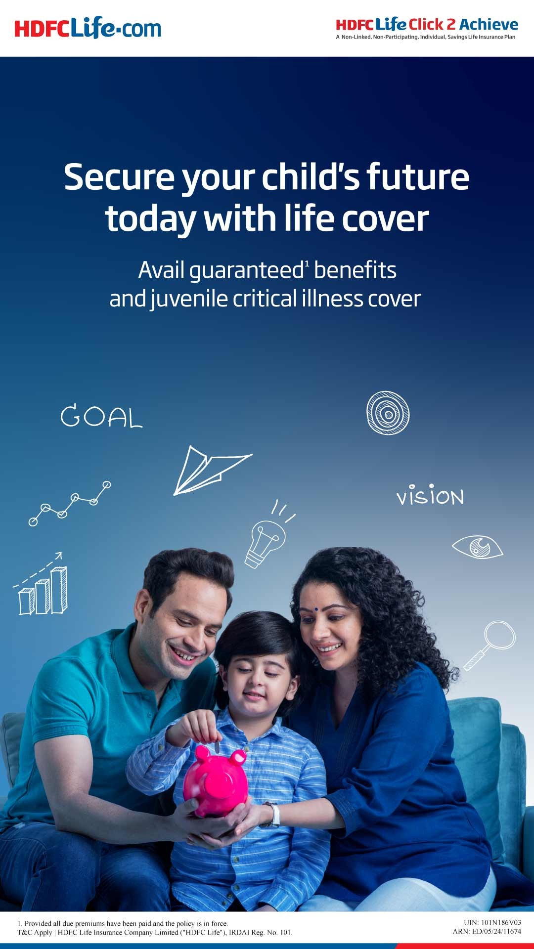 HDFC Life Facebook ad