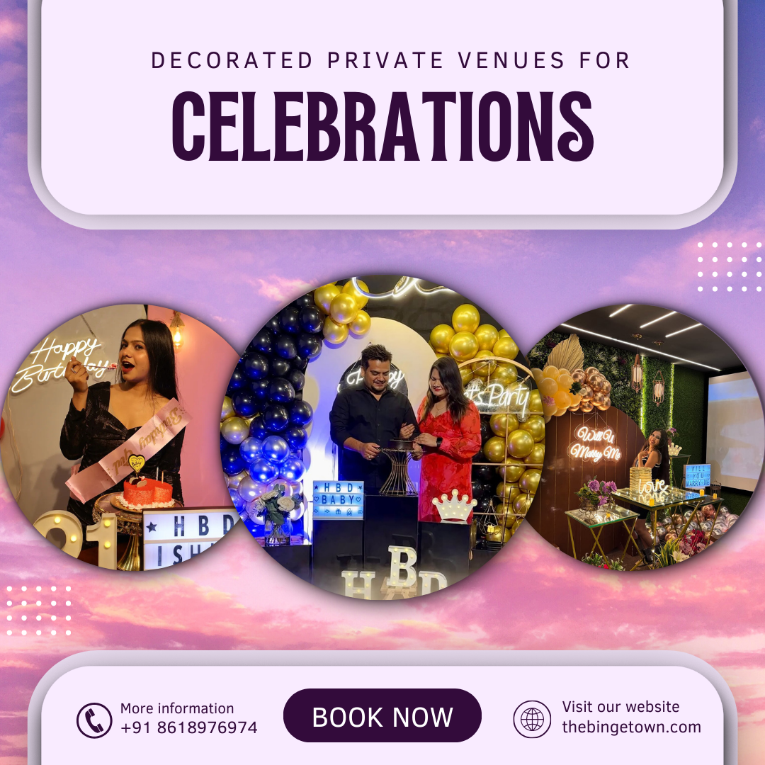 The Binge Town - Private Celebrations Facebook ad