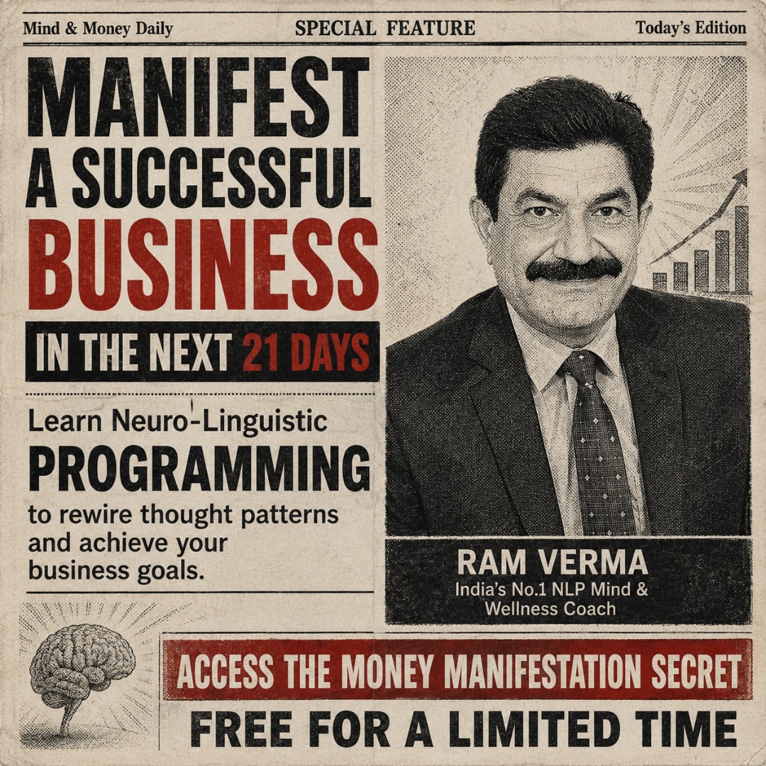 Ram Verma Facebook ad: Join Our 21-Day Life Transforming Challenge!