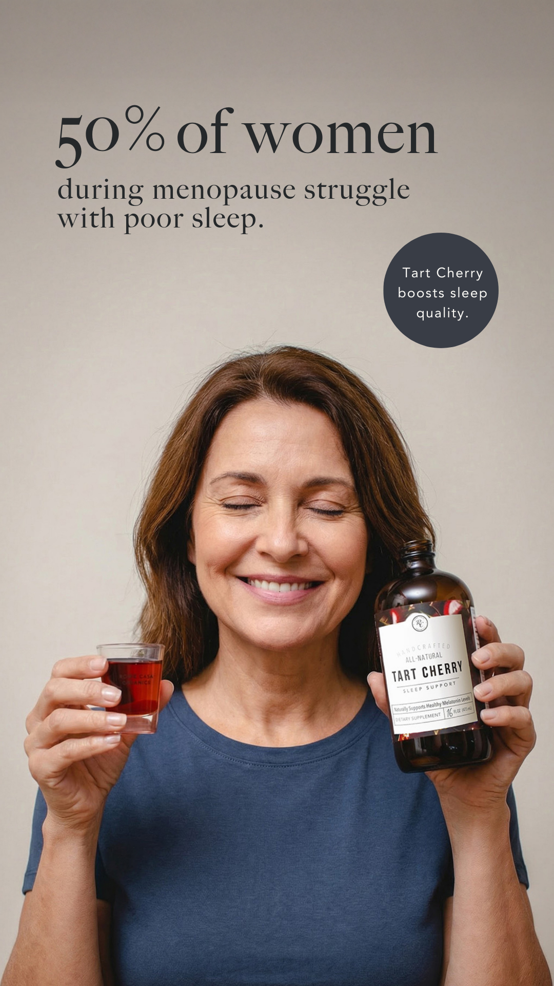 Rowe Casa Organics Facebook ad