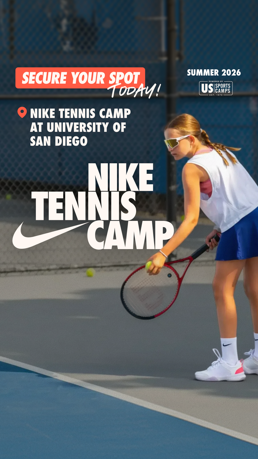 US Sports Camps - NIKE Sports Camps Facebook ad