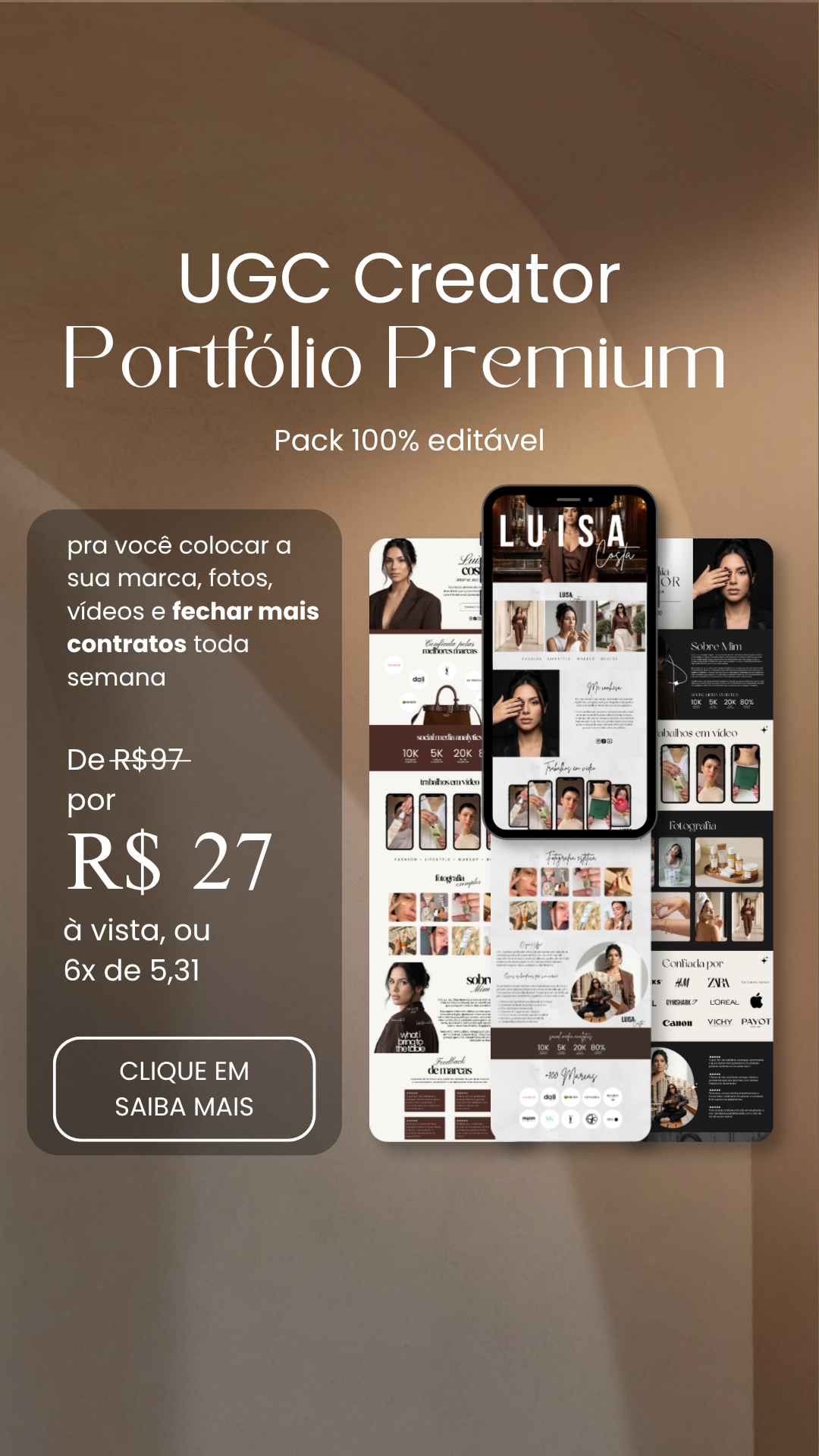 Luisa UGC Facebook ad from Jun 23, 2026