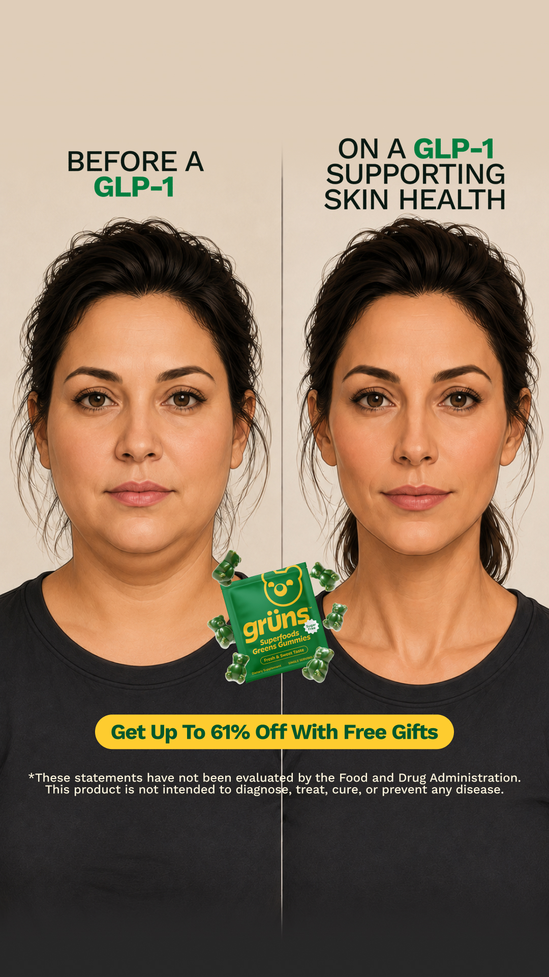 Grüns Facebook ad