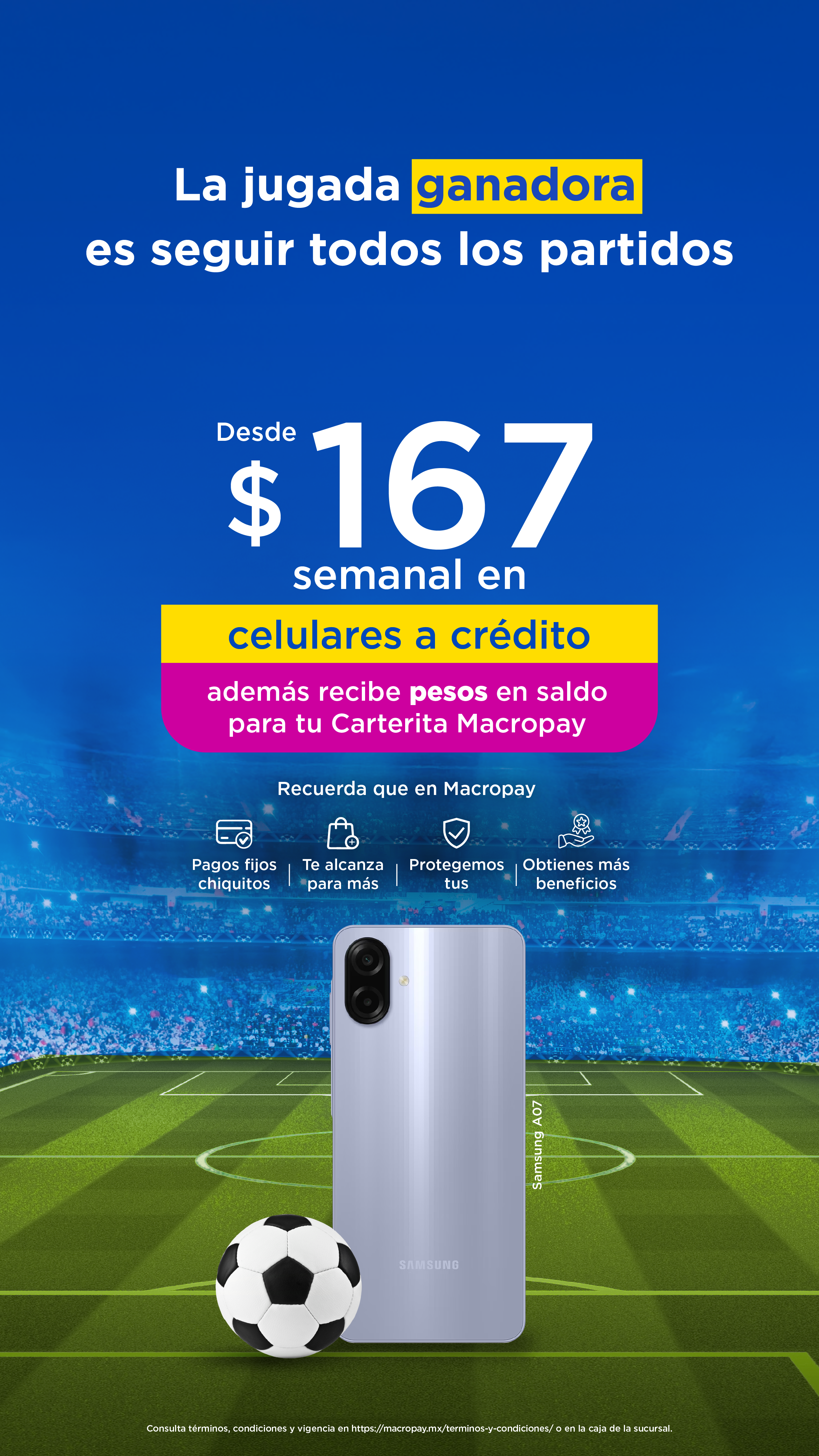 Macropay México Facebook ad from Jul 2, 2026