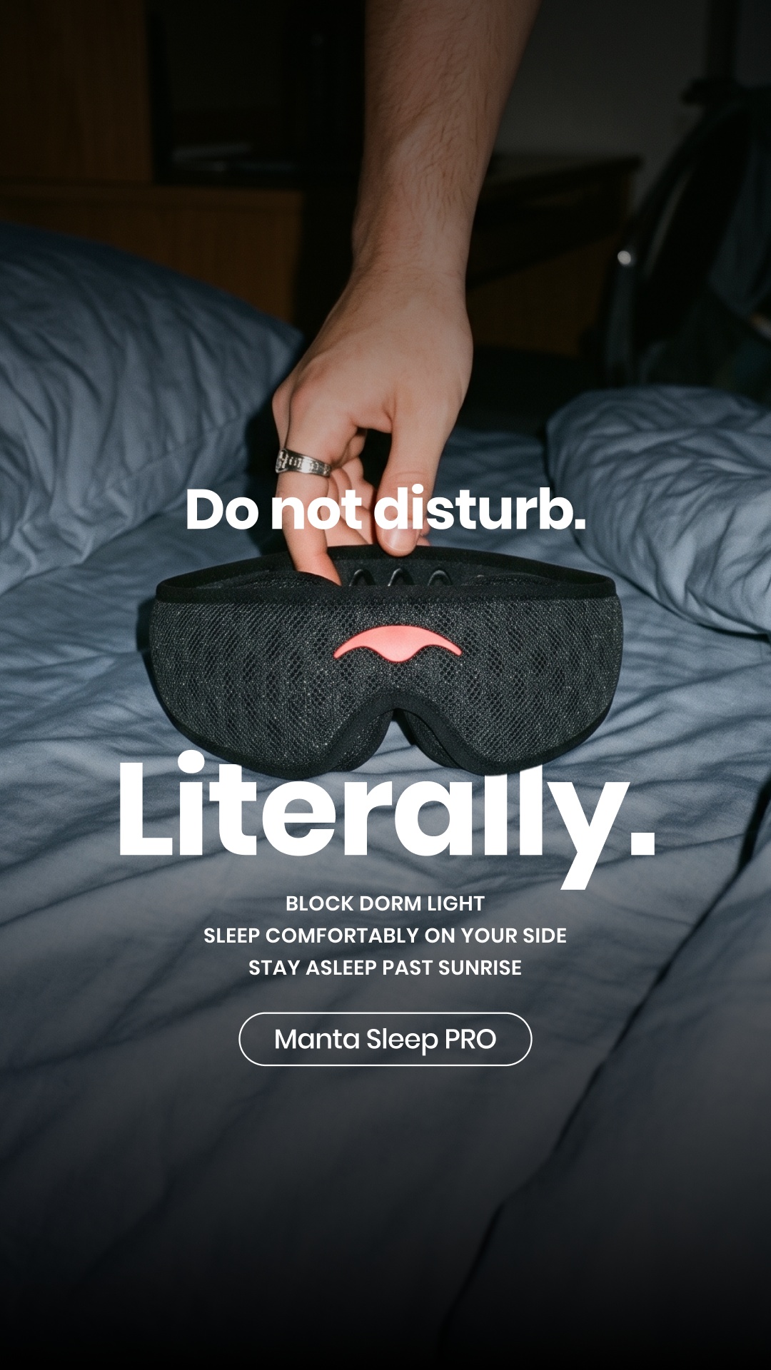 Manta Sleep Facebook ad