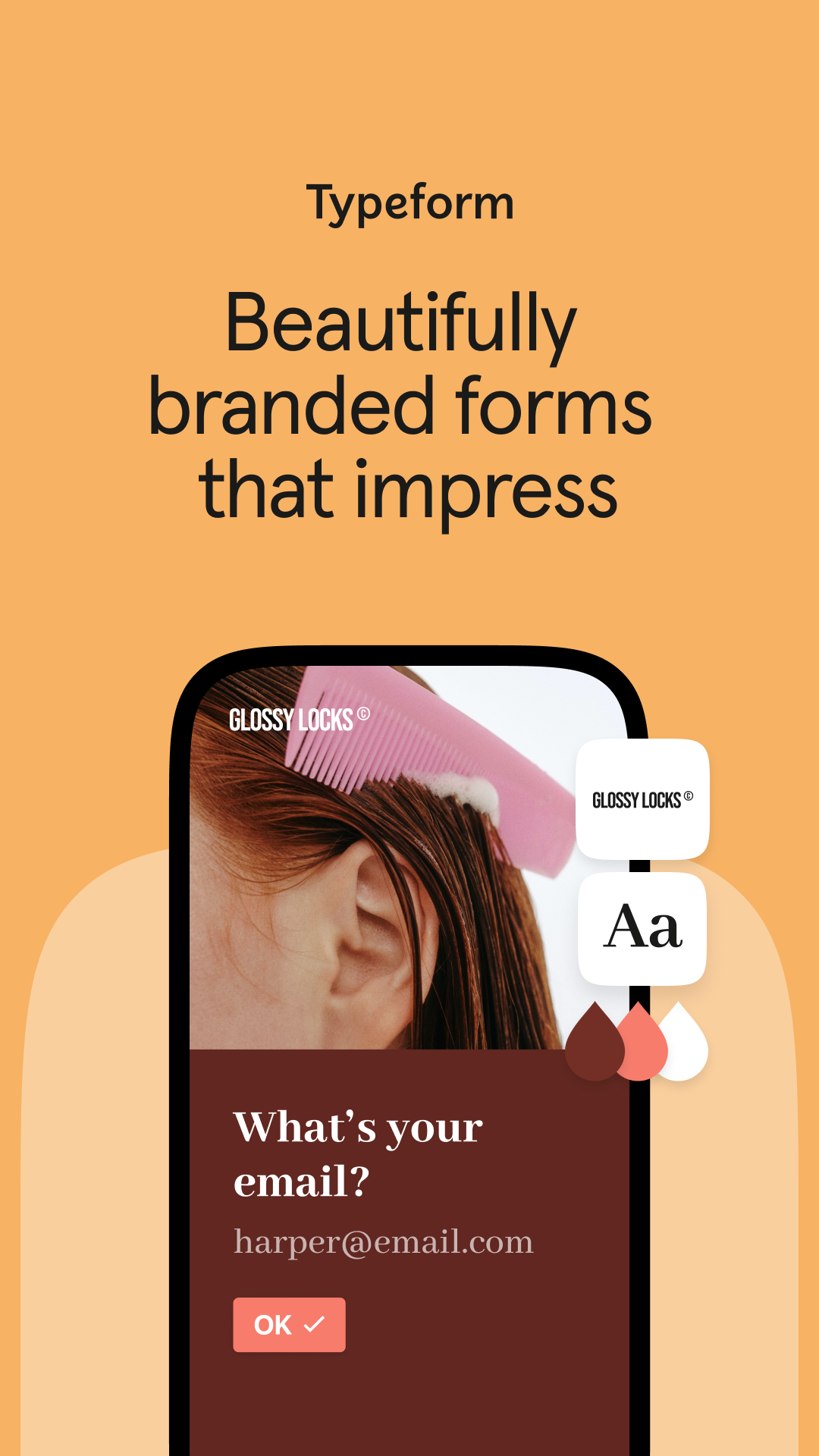 Typeform Facebook ad
