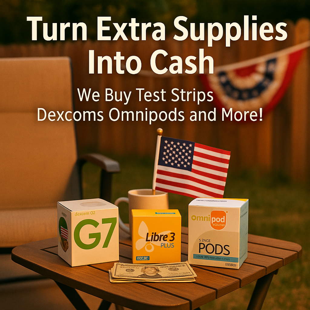 California Diabetic Supplies Facebook ad: Sell Your Diabetic Supplies Today!