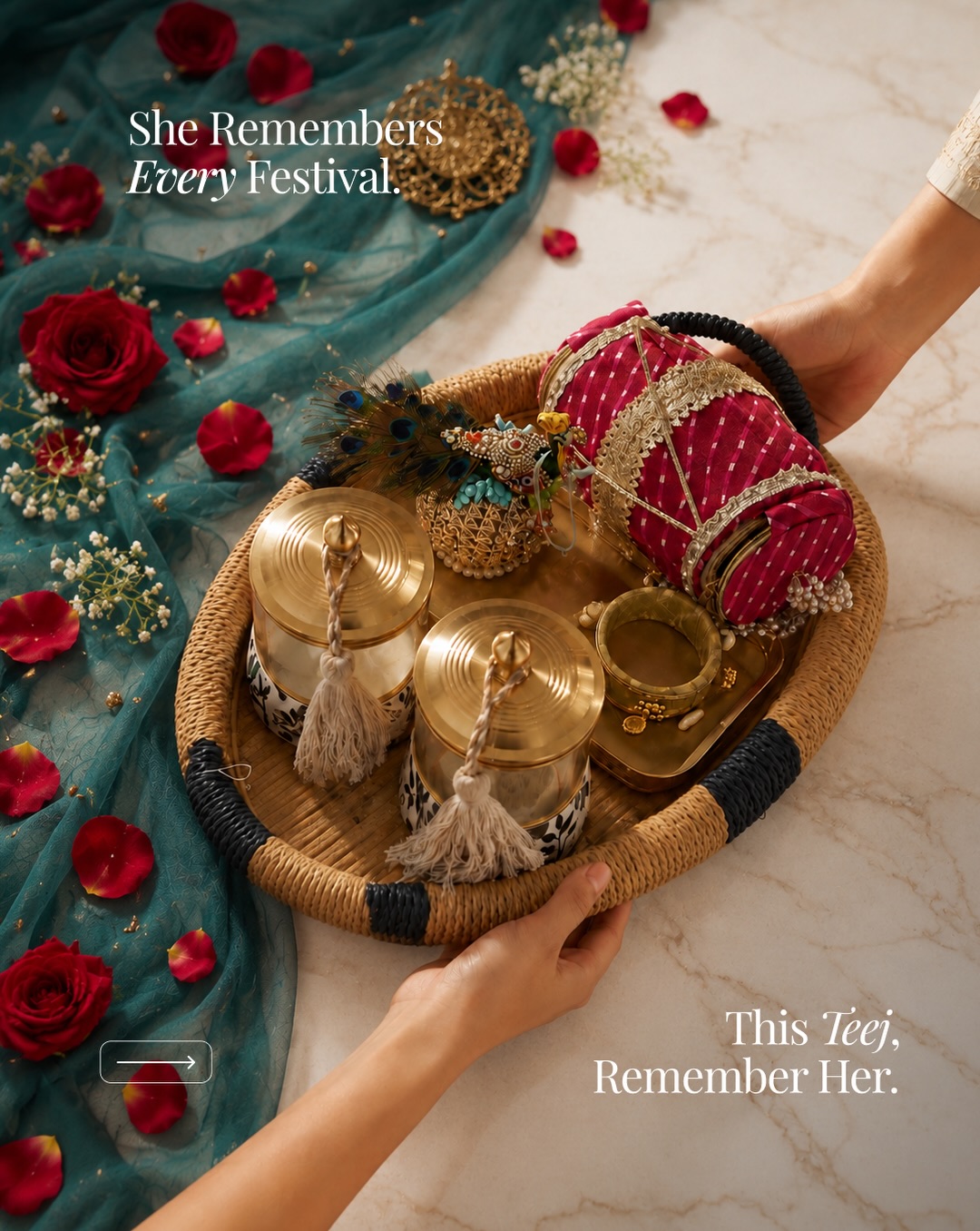 Izzhaarkaro Facebook ad: Teej is almost here!