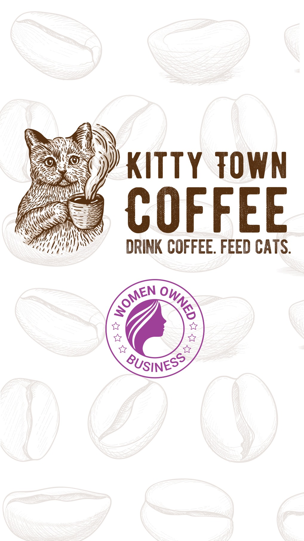 Kitty Town Coffee Facebook ad