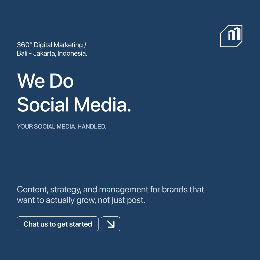 Mana Studio Facebook ad: We Do Social Media