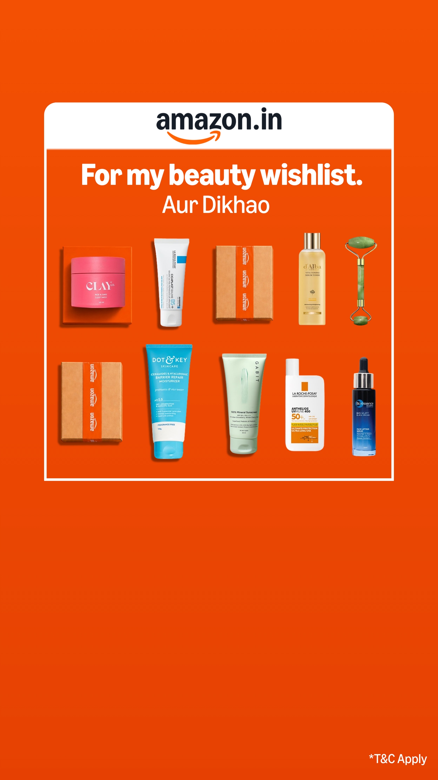 Amazon India Facebook ad