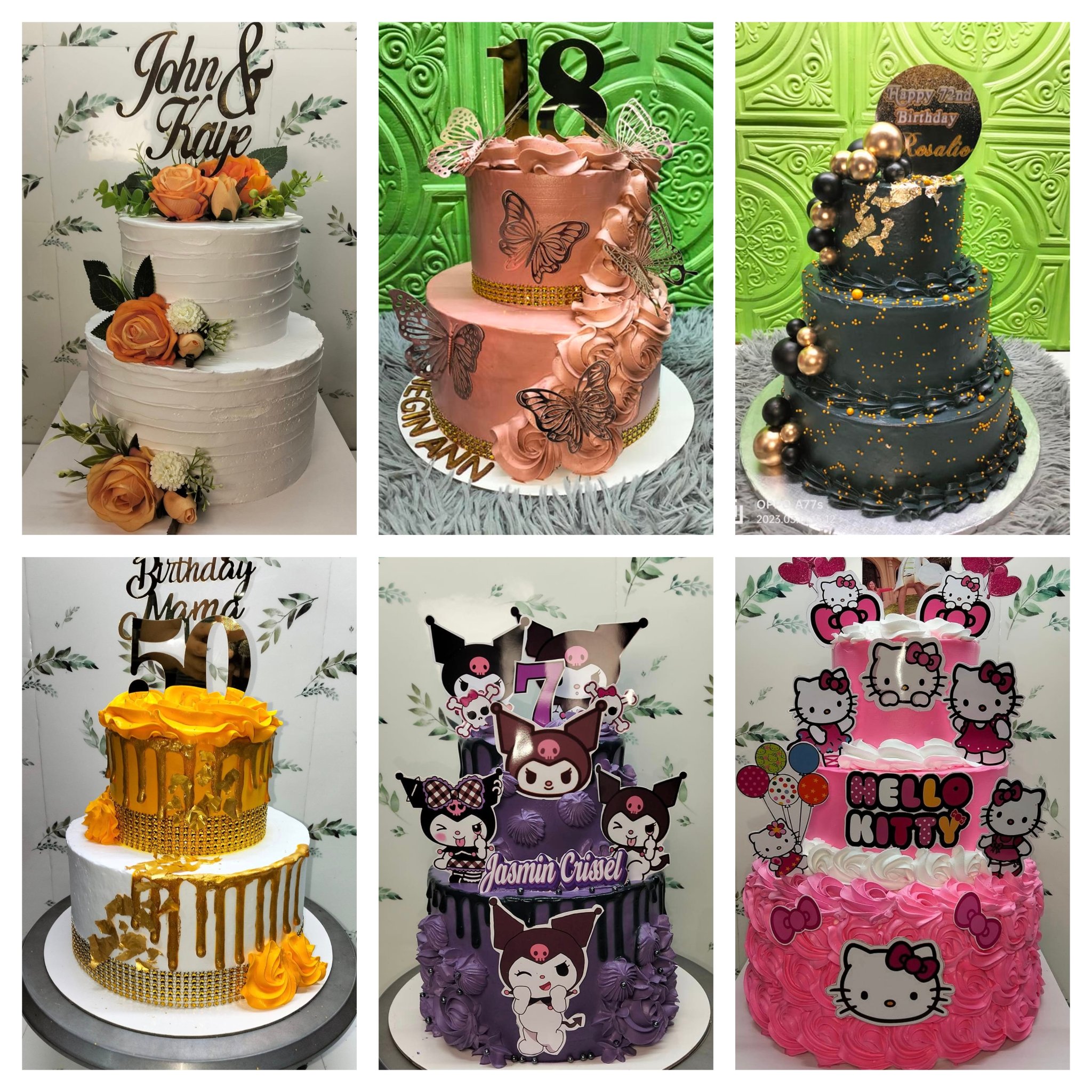 Merlisa Agabmil Facebook ad: Cakes sa Mandaue