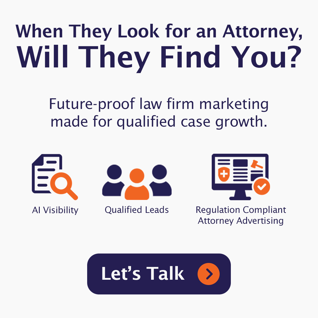 ACS Web Design and SEO Facebook ad: When They Look for an Attorney, Will They Find You?